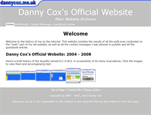 Tablet Screenshot of dcows.dannycox.me.uk